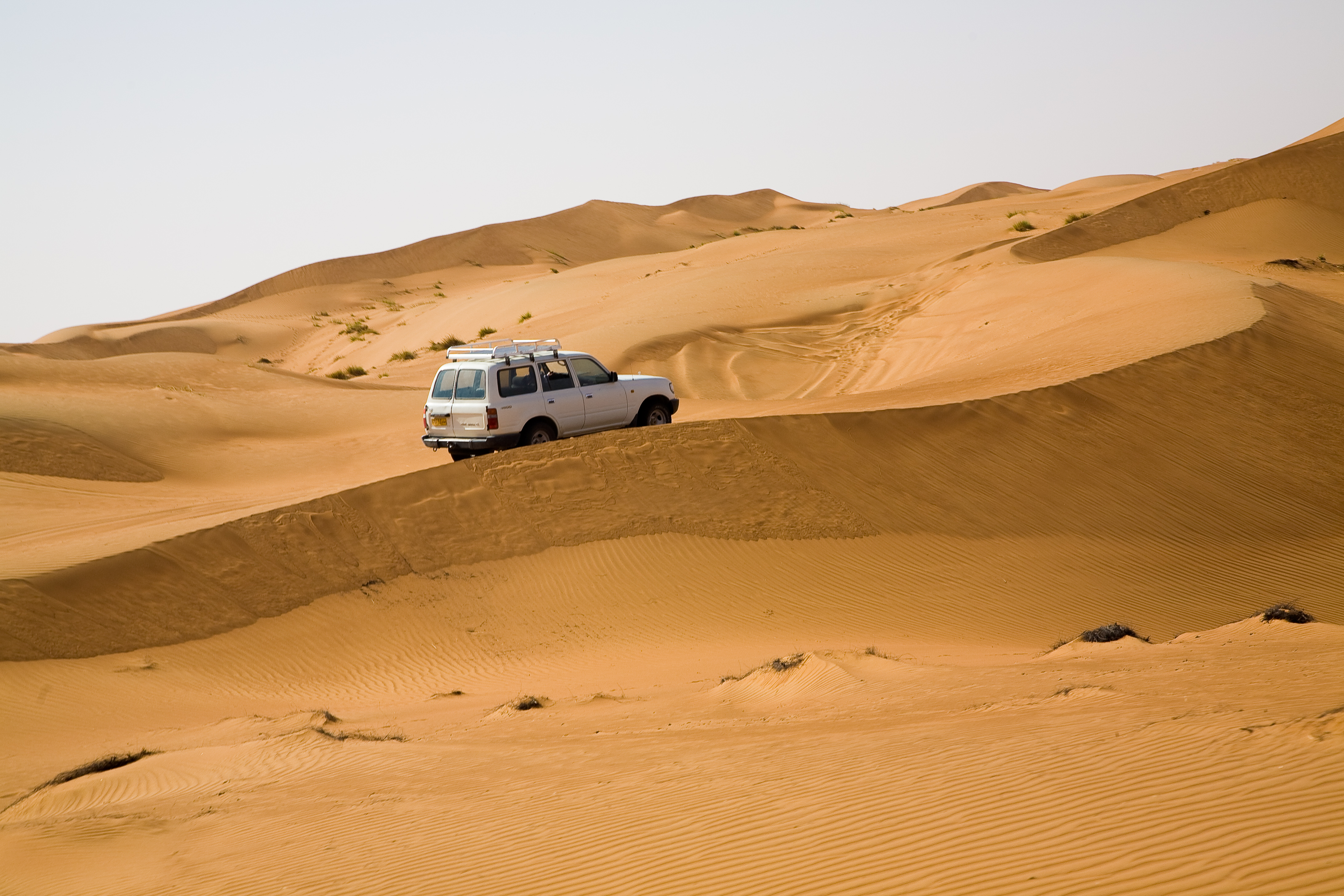 Desert landscape in Oman