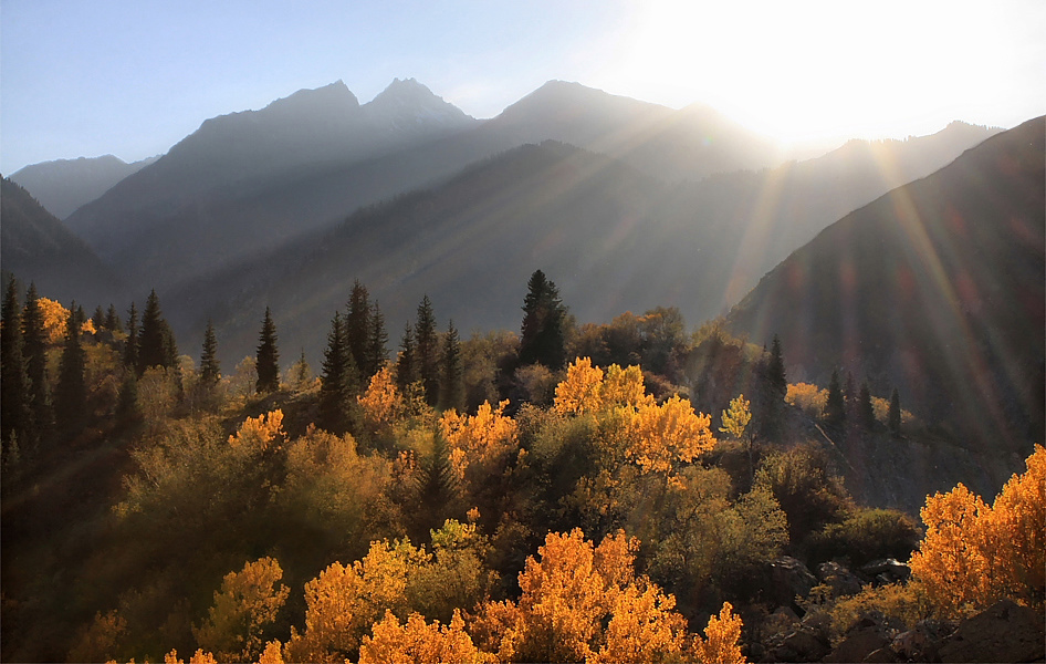 Kazakhstan in Autumn